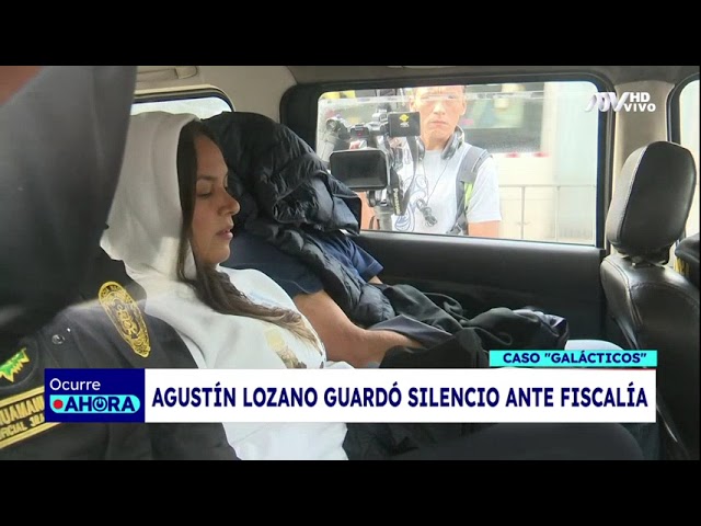 ⁣Caso 'Galácticos': Agustín Lozano guardó silencio ante Fiscalía al igual que otros investi