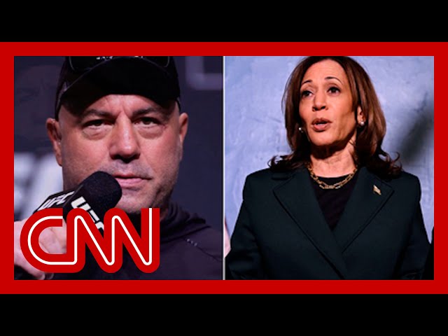 ⁣Joe Rogan says he wanted to interview Harris to get past the ‘speeches’