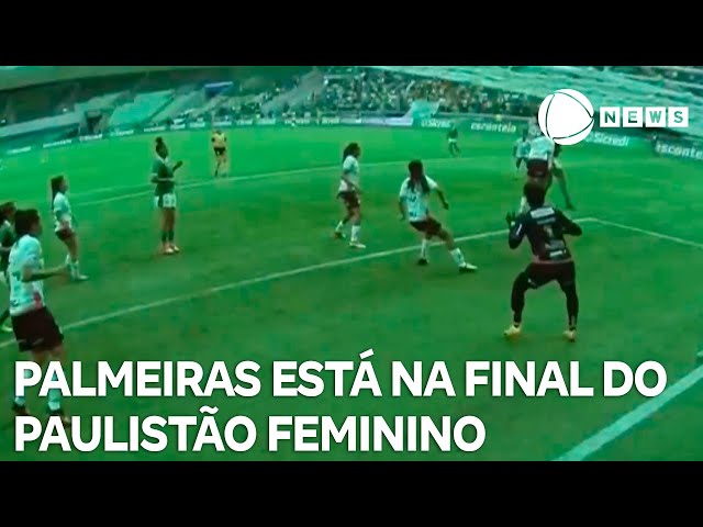 ⁣Palmeiras elimina Ferroviária e vai à final do Paulistão Feminino