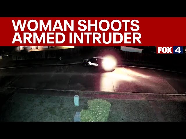 ⁣DeSoto woman shoots armed intruder who followed her home