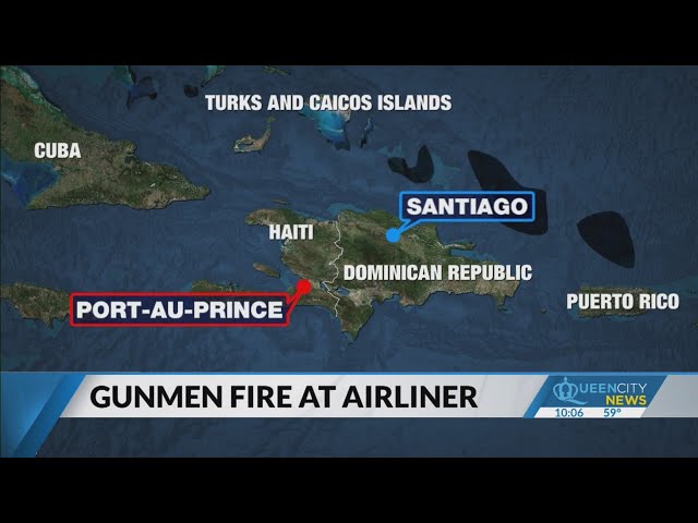 ⁣Haitian gunmen fire at Spirit Airlines flight from Florida