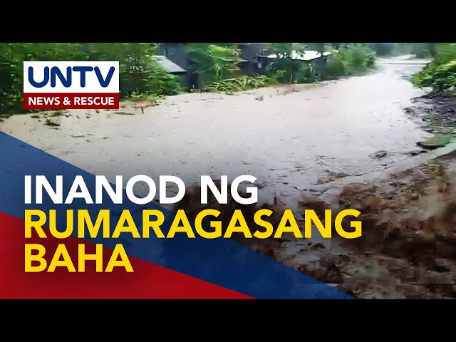 ⁣Bahay sa Baggao sa Cagayan, inanod ng rumaragasang baha; daycare center, nawasak