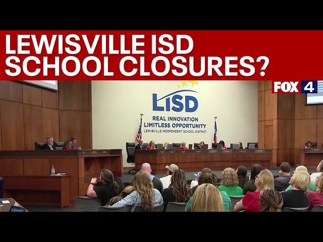 ⁣Lewisville ISD parents voice concerns about possible closure of 5 elementary schools