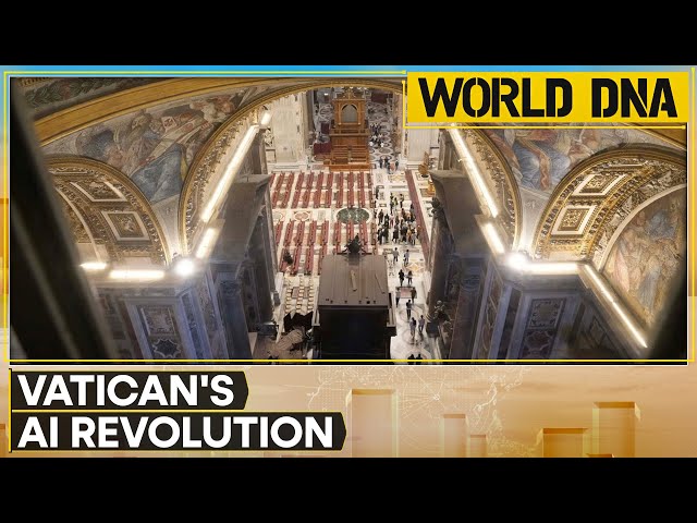 ⁣Vatican Unveils AI Services For St Peter's Basilica | World Tech DNA | World News | WION