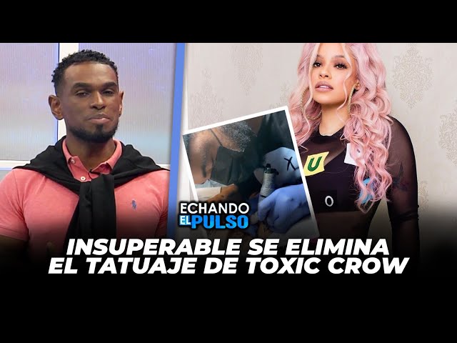 ⁣Insuperable se elimina el tatuaje de Toxic Crow | Echando El Pulso