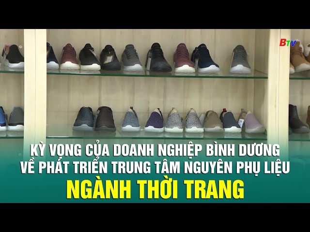 ⁣Kỳ vọng của doanh nghiệp Bình Dương về phát triển trung tâm nguyên phụ liệu ngành thời trang