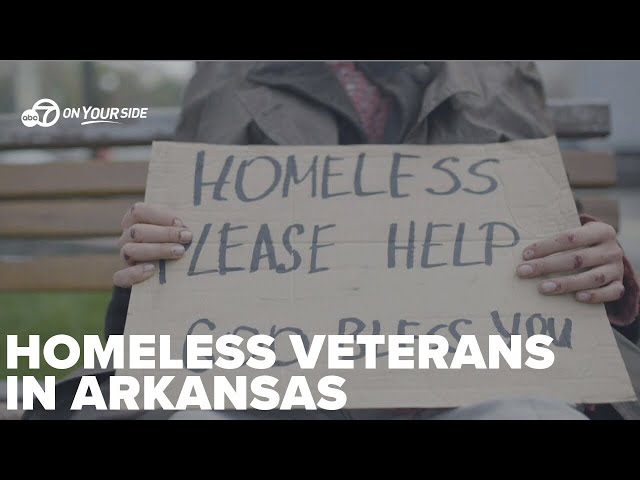 ⁣Veteran Homelessness in Arkansas