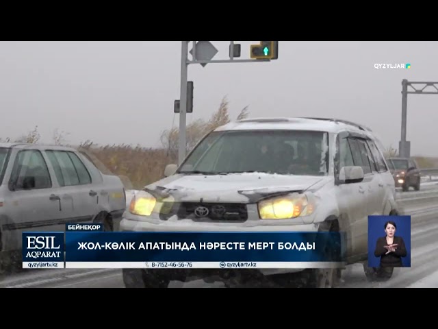 ⁣Жол көлік апатында нәресте мерт болды