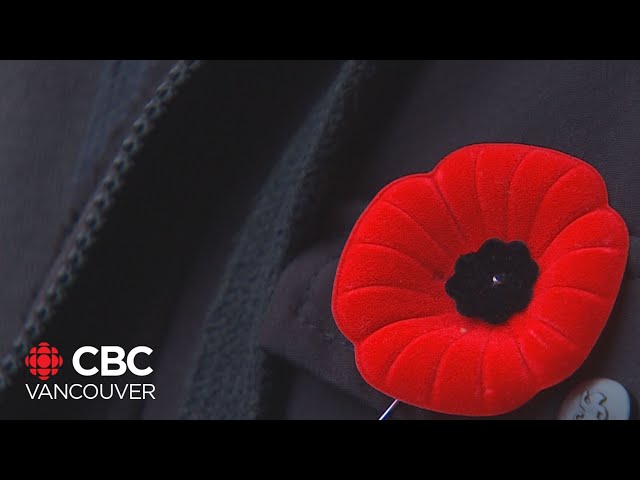 ⁣British Columbians pay tribute to fallen veterans on Remembrance Day