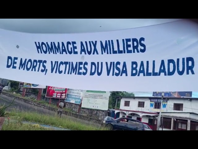 ⁣Hommage aux milliers des morts, victimes du VISA Balladur