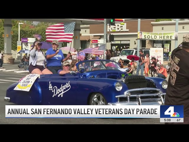 ⁣San Fernando hosts annual veterans day parade