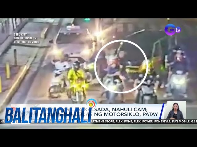 ⁣Pamamaril sa kalsada, nahuli-cam; 1 sa mga angkas ng motorsiklo, patay | Balitanghali