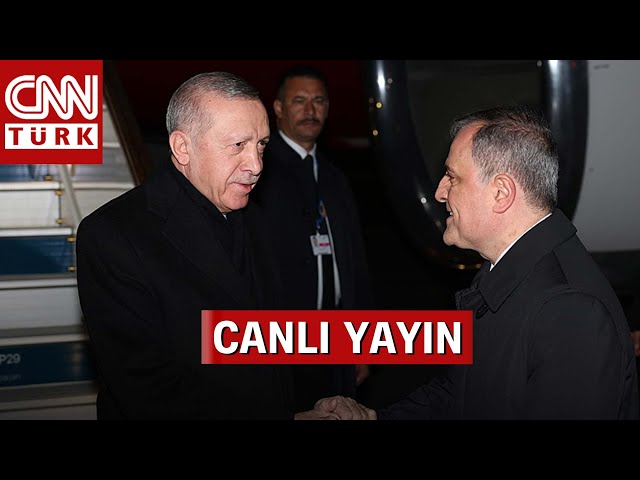 ⁣Erdoğan İklim Zirvesi İçin Bakü'de! #CANLI