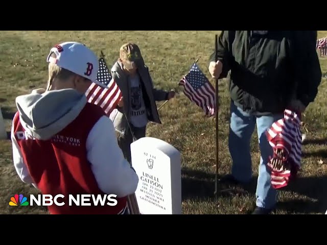 ⁣Communities across the county celebrate Veterans Day