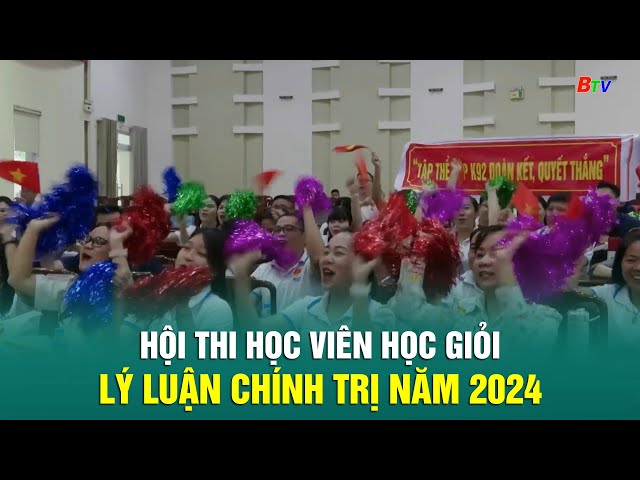 ⁣Hội thi Học viên học giỏi lý luận chính trị năm 2024