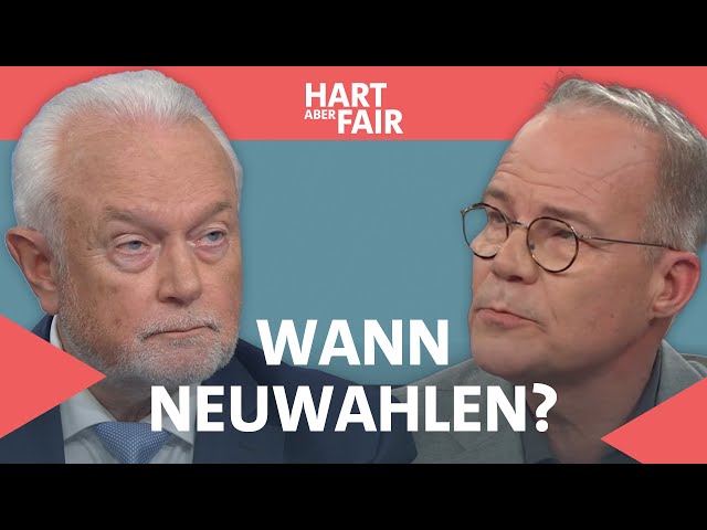 ⁣Ampel-Aus: Braucht es schnellere Neuwahlen? | hart aber fair