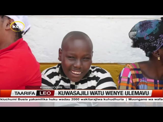 ⁣Baraza la kitaifa la walemavu laendesha shughuli ya kupata hesabu ya walio na ulemavu