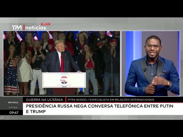 ⁣"EM FOCO" Guerra na Ucrânia - Rússia desmente conversa telefónica entre Putin e Trump