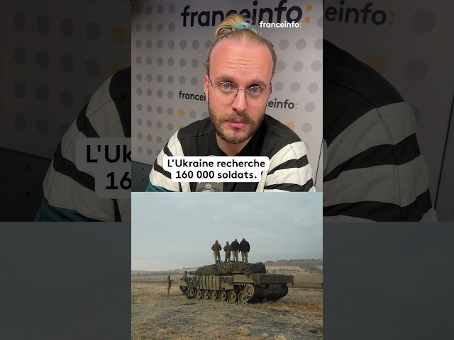 ⁣Des Ukrainiens enrôlés de force pour être envoyés à la guerre