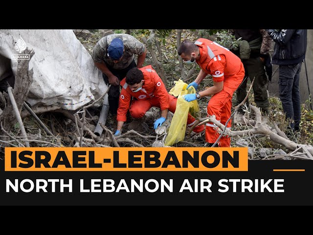 ⁣Several killed in Israeli air attack in northern Lebanon | AJ#shorts