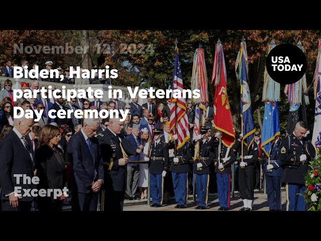 ⁣Biden, Harris participate in Veterans Day ceremony | The Excerpt