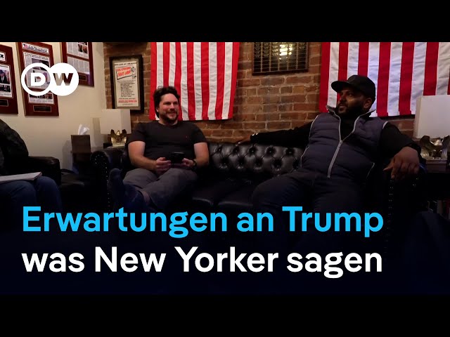 ⁣Die USA bereiten sich erneut auf vier Jahre mit Donald Trump als Präsident vor | DW Nachrichten