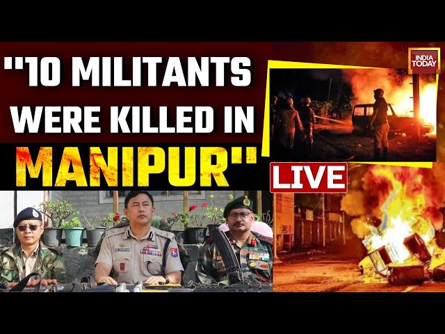 ⁣Manipur Violence News LIVE: Fresh Wave Of Unrest In Manipur, At Least 10 Killed | Manipur News