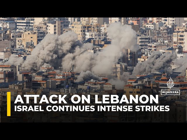 ⁣Israeli army launches several strikes across Lebanon’s south, north and east