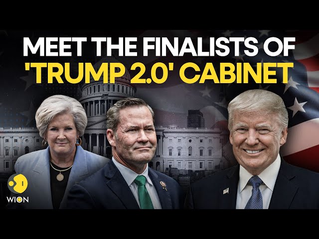 ⁣Trump’s Cabinet 2024: Who Are The Top Picks and Finalists For Key White House Roles? | WION LIVE