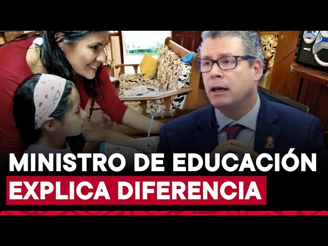 ⁣¿Cuál es la diferencia entre clases virtuales y remotas? Ministro de Educación lo explica