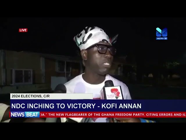 ⁣NDC inching to victory---Kofi Annan