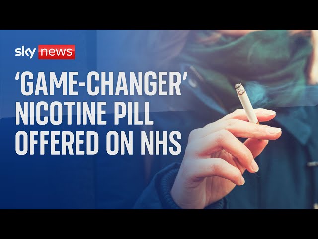 ⁣Smokers to be offered new pill to help them quit the habit