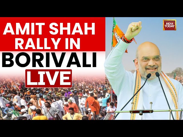 ⁣Amit Shah Speech LIVE: Amit Shah Rally At Borivali, Maharashtra | Maharashtra Elections 2024