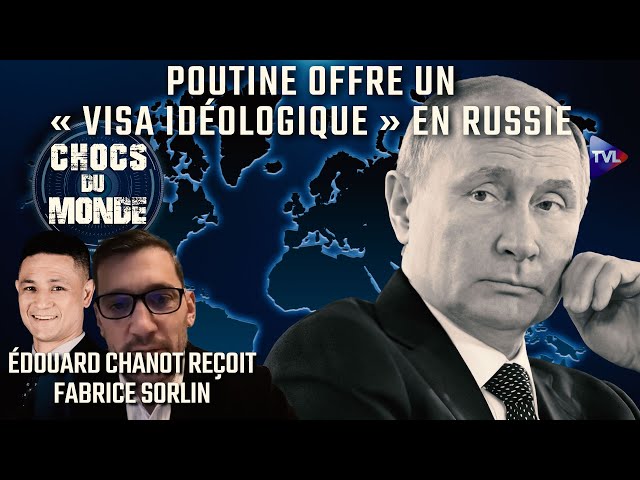 ⁣Échapper à la décadence occidentale en Russie ? - Chocs du monde avec Fabrice Sorlin - TVL