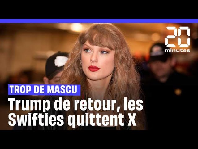 ⁣Election américaine : Trump de retour au pouvoir, les Swifties quittent le réseau social X