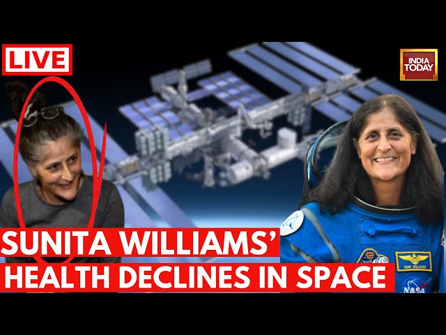 ⁣Sunita Willams' Health News LIVE: NASA Rescue Mission | Sunita Willams Stuck In Space | Live Ne