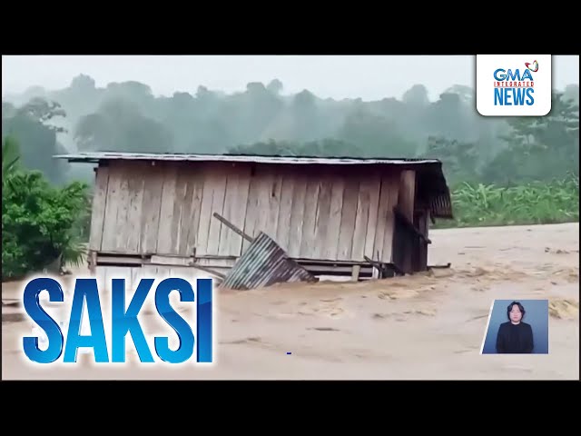 ⁣Ilang bahay, tinangay at nilamon ng baha; mahigit 30,000 pamilya, apektado | Saksi