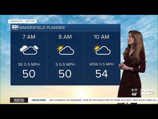 ⁣23ABC Morning Weather Update Nov. 12, 2024