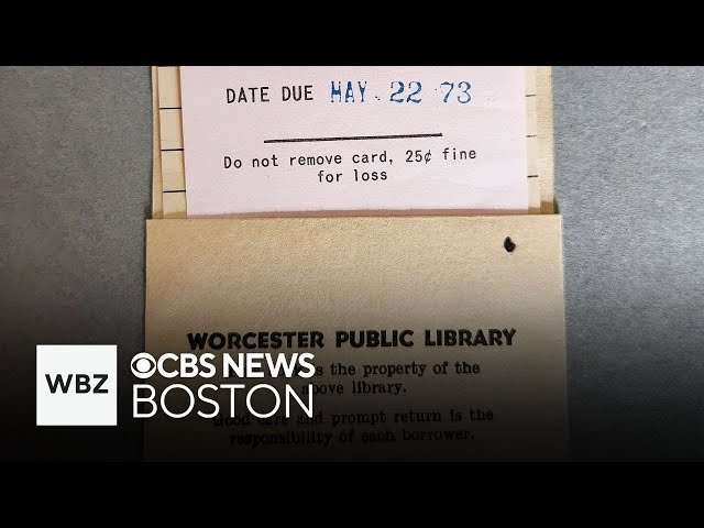 ⁣Book overdue 51 years finally returned to Massachusetts library