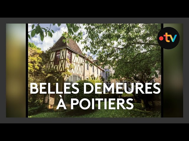 ⁣Belles demeures de Poitiers, un livre qui dévoile des trésors d'architecture