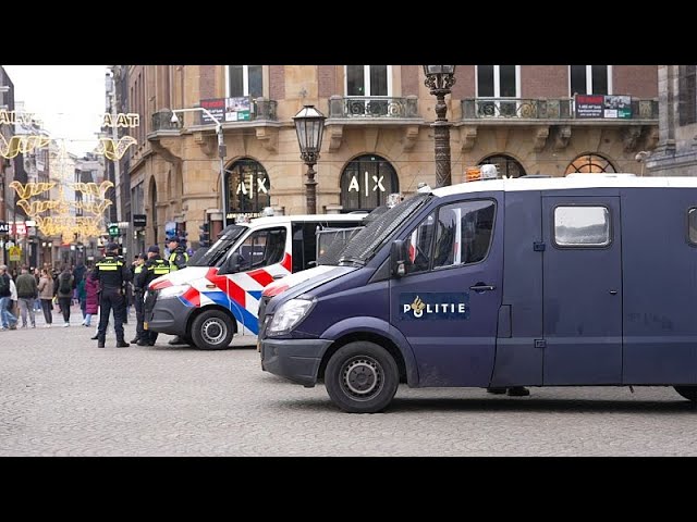 ⁣A Amsterdam, les tensions peinent à retomber