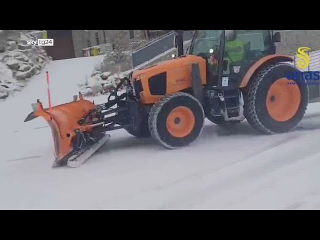 ⁣Valle d'Aosta, prima neve oltre i 1.000 metri di quota