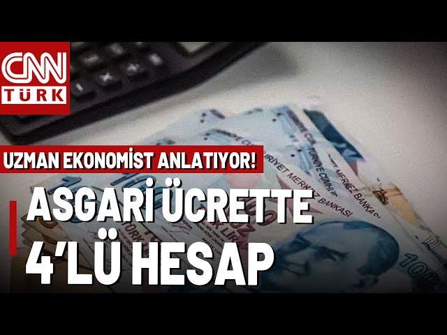 ⁣Asgari Ücrette 4 Senaryo! 2025 Yılı İçin Asgari Ücret Kaç TL Olacak?