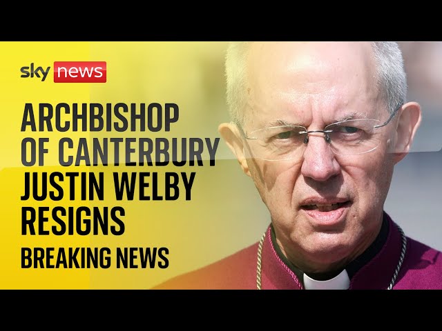 ⁣Latest live: Archbishop of Canterbury resigns after report into sexual abuse of children