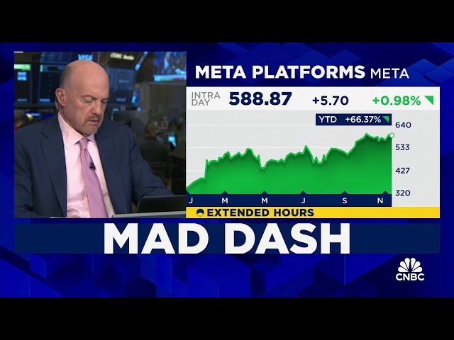 ⁣Cramer’s Mad Dash: Alphabet & Meta