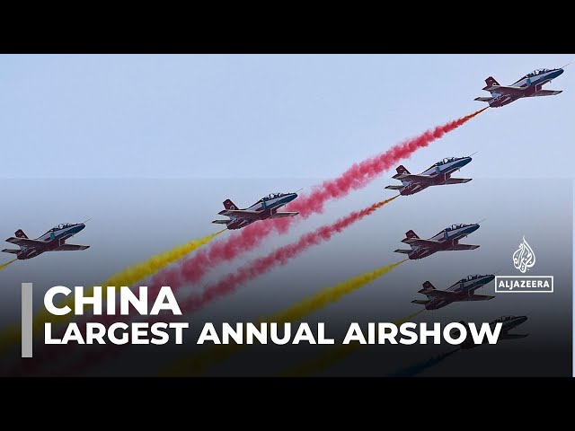 ⁣China airshow: Aviation and aerospace exhibition underway