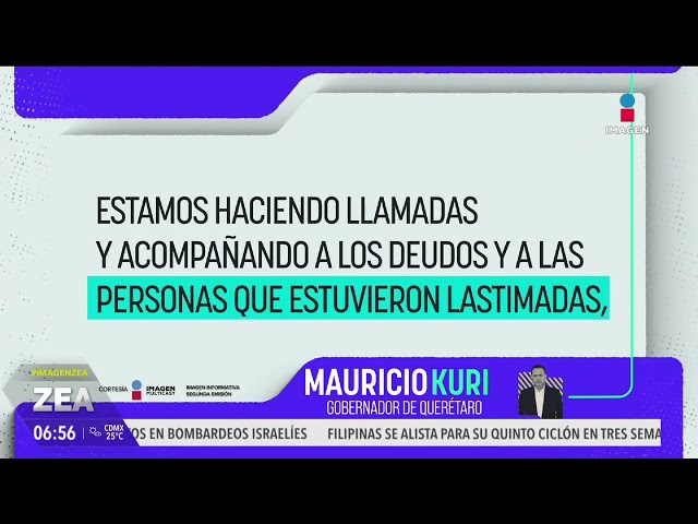 ⁣Ataque en el bar Los Cantaritos, en Querétaro: Mauricio Kuri habla del tema | Noticias con Paco Zea