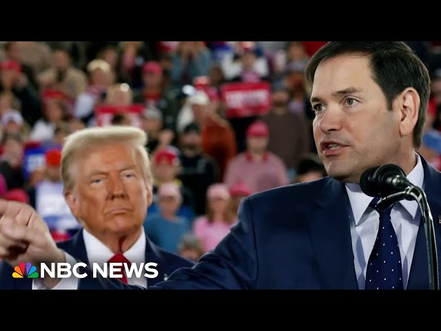 ⁣Trump expected to tap Florida Sen. Marco Rubio as secretary of state