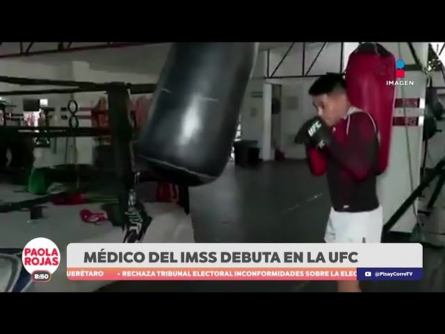 ⁣David Martínez Aceves, medico del IMSS, va a debutar en la UFC | DPC con Paola Rojas