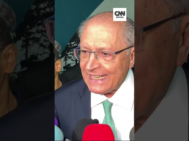 ⁣Fim da escala 6×1: Alckmin diz que discussão do tema cabe à sociedade e ao parlamento #Shorts